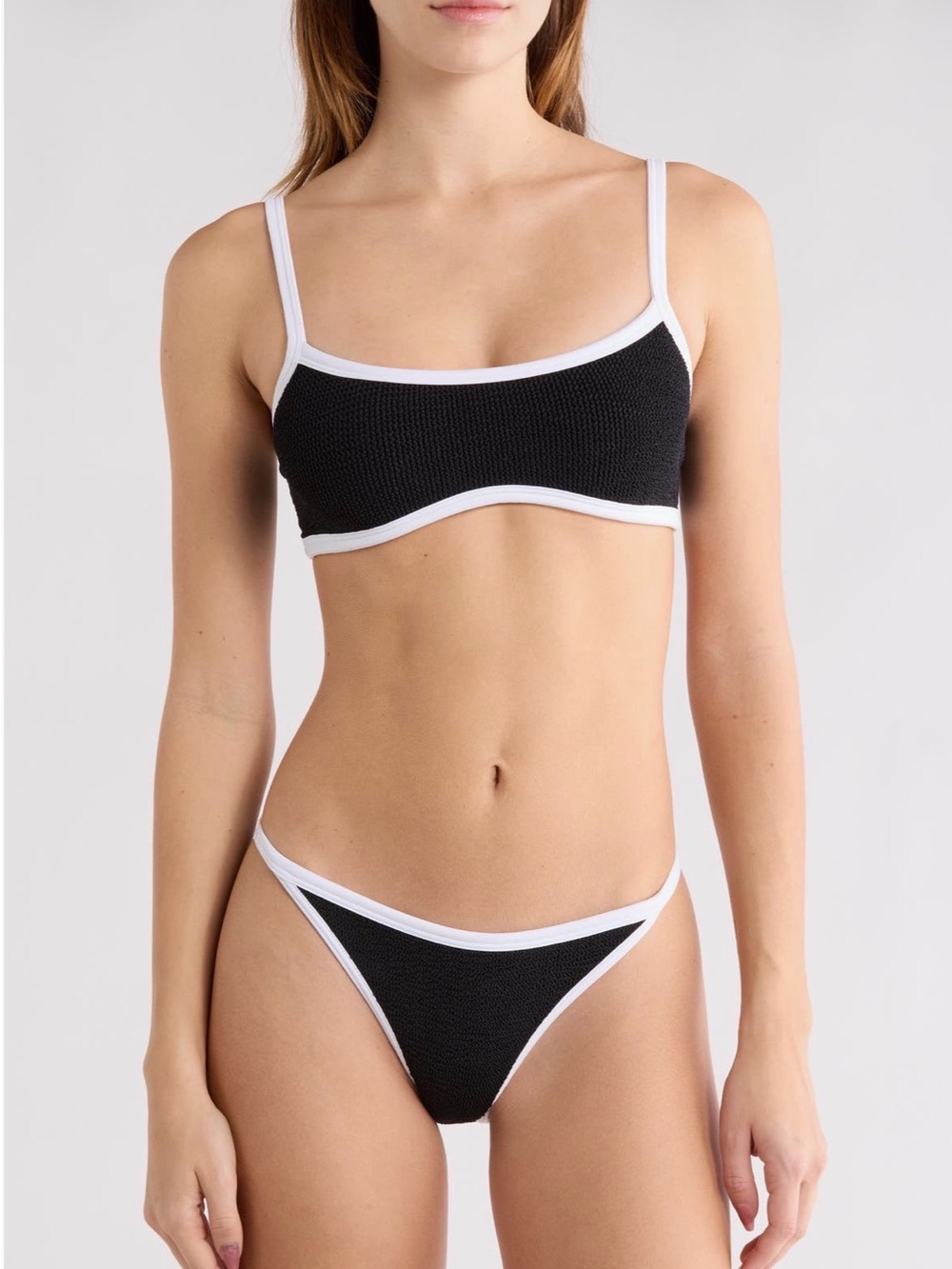 HUNZA G Tyler Bikini Top